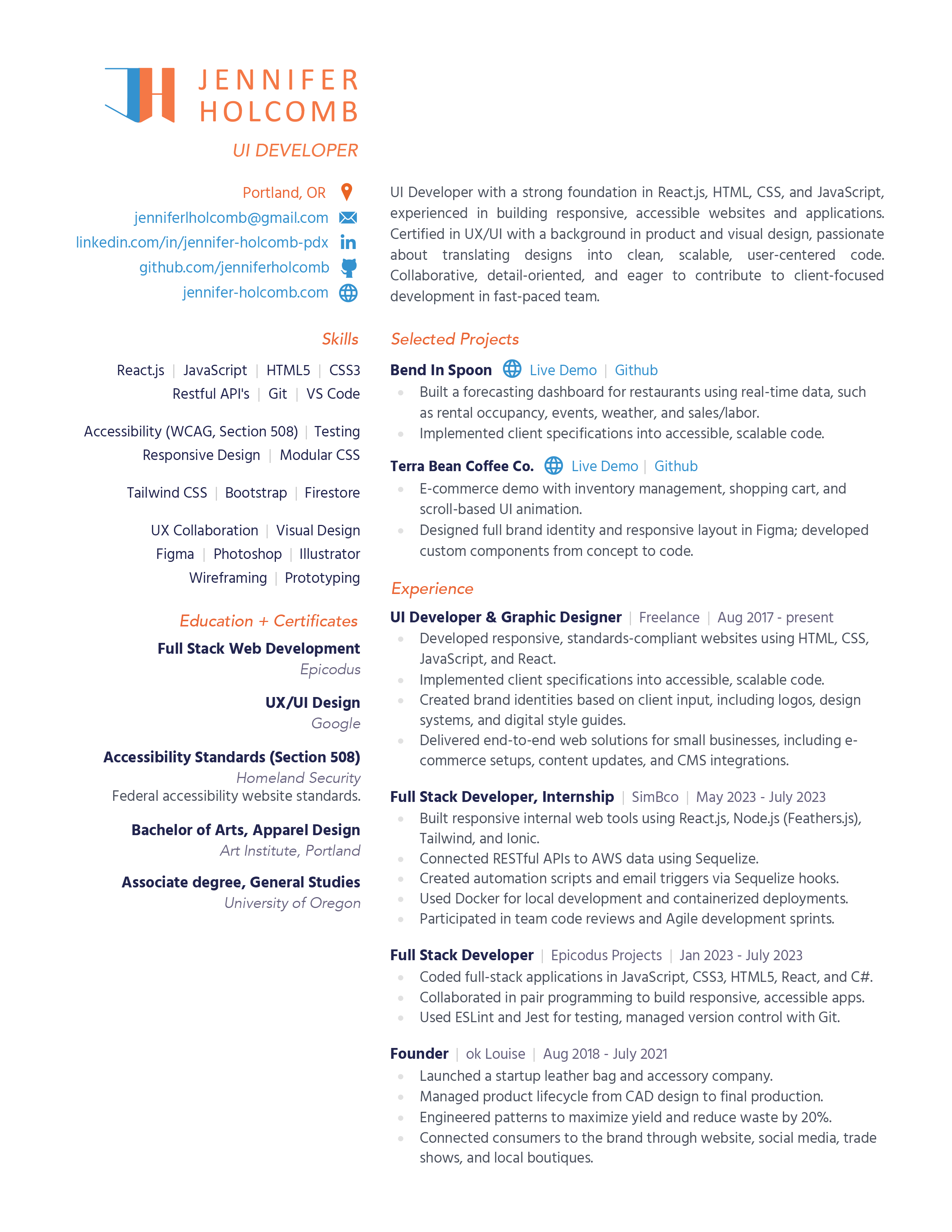 resume
